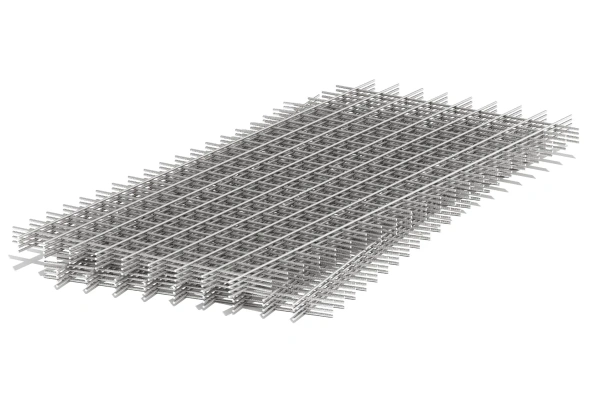 Сетка сварная дорожная 100х100х6мм в картах 2х6м Сетка сварная дорожная 100х100х6мм в картах 2х6м